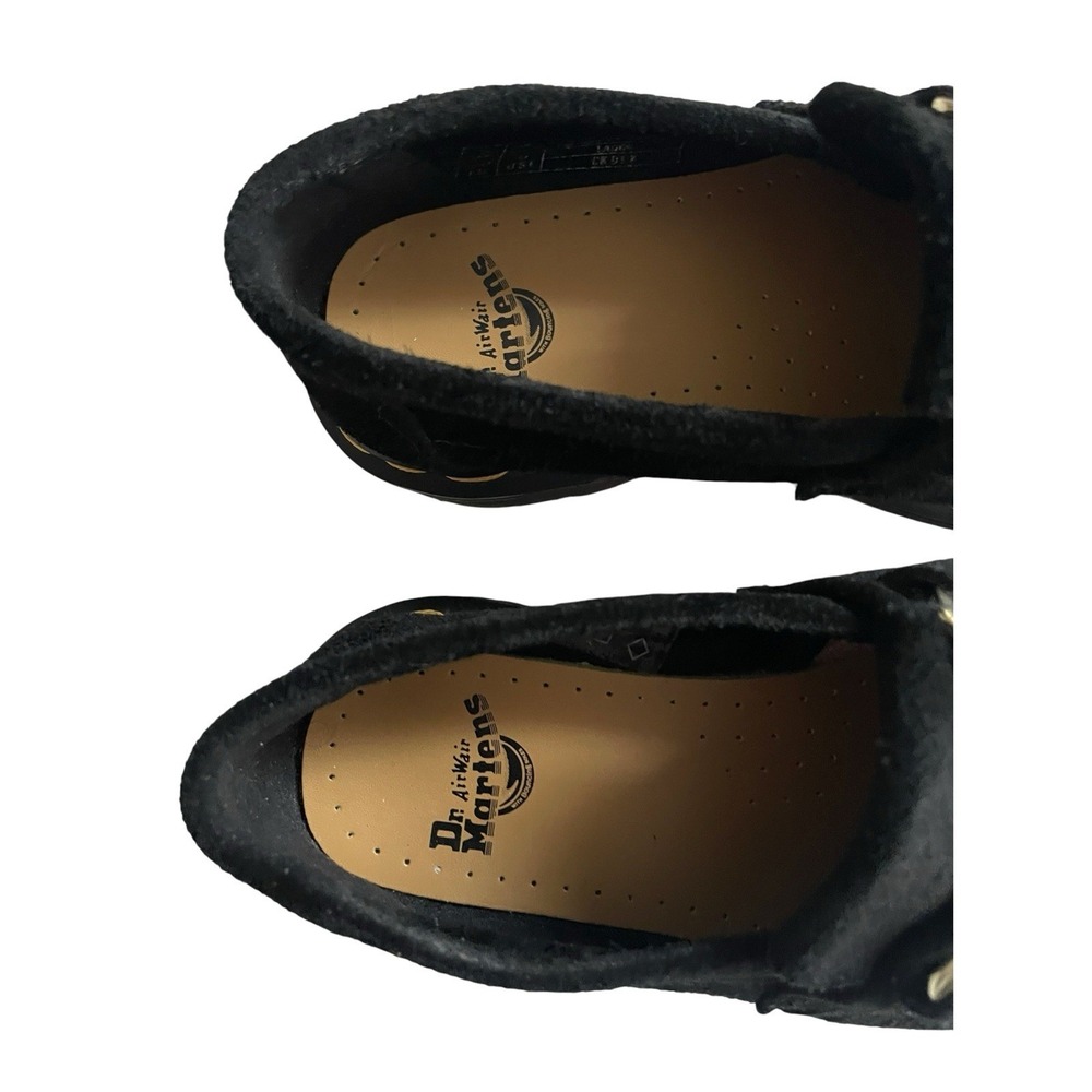 Dr. Martens Adrian Snaffle Loafers Black Suede US 5 EU 36 Shoes Dark Academia - Picture 9 of 16